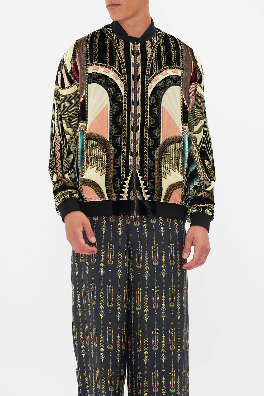 ZIP THROUGH REVERSIBLE BOMBER JACKET THEY CALLED HER NEFERTARI - Image 5