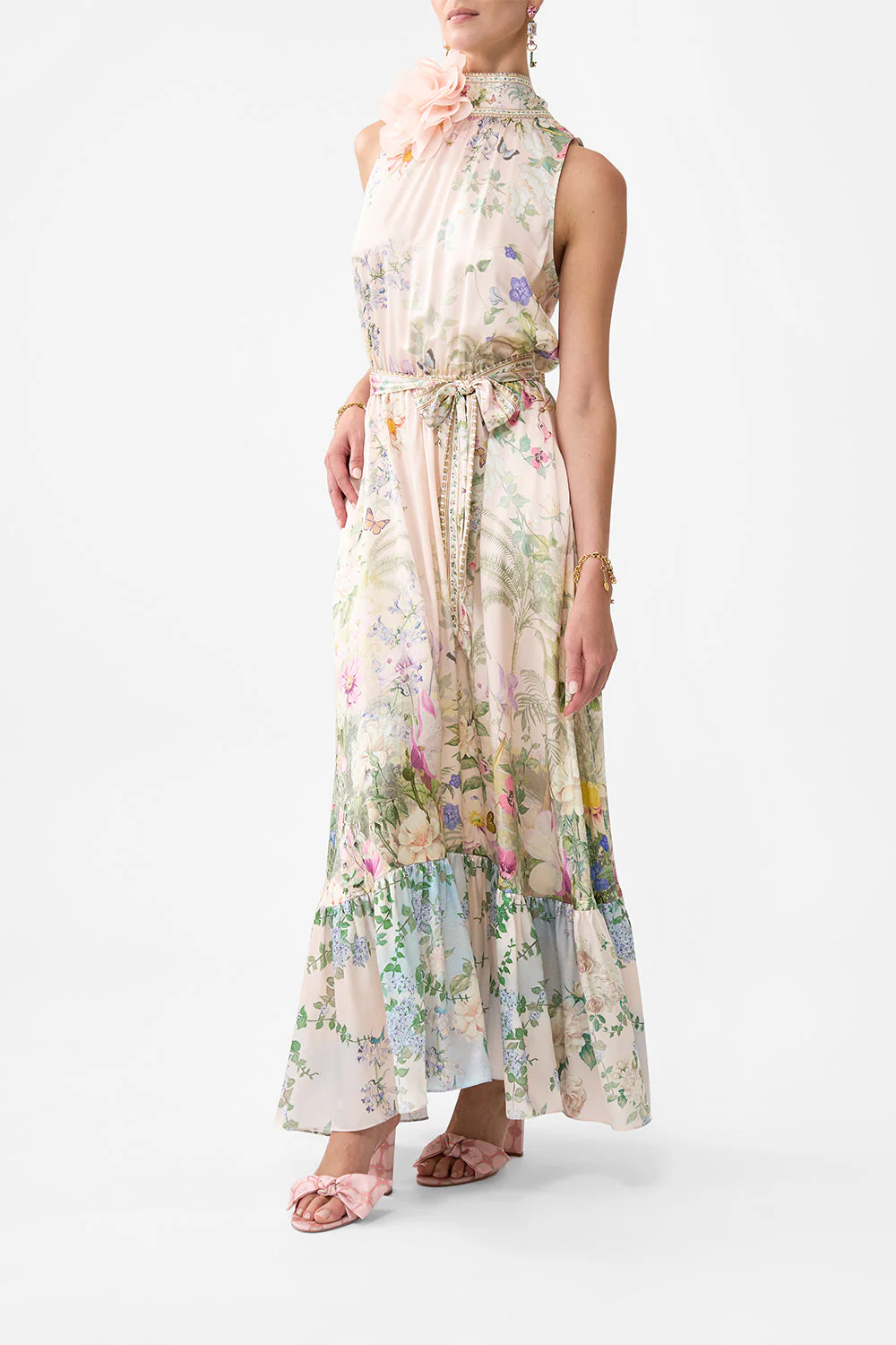 NECKTIE DRESS WITH ELASTICATED WAIST PALACIO PLAYGROUND - Image 4