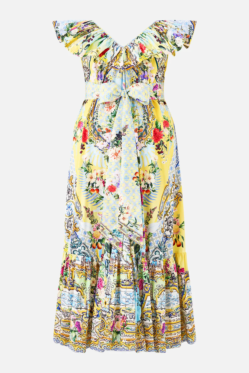 FRILL NECK DRESS WITH HARDWARE FLOR FANTÁSTICA - Image 10