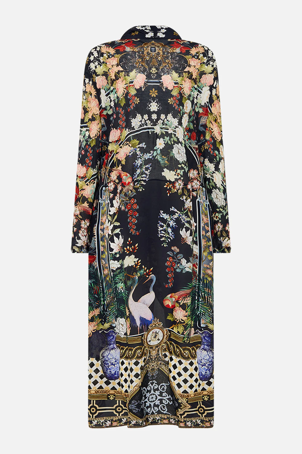 LONG CASUAL JACKET WITH POCKETS PALACIO POETRY - Image 8