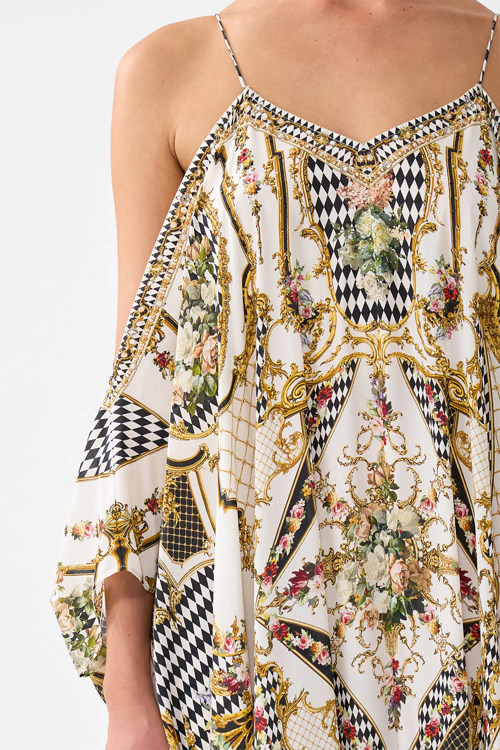 SHOESTRING STRAP KAFTAN ROCOCO GLOW - Image 6