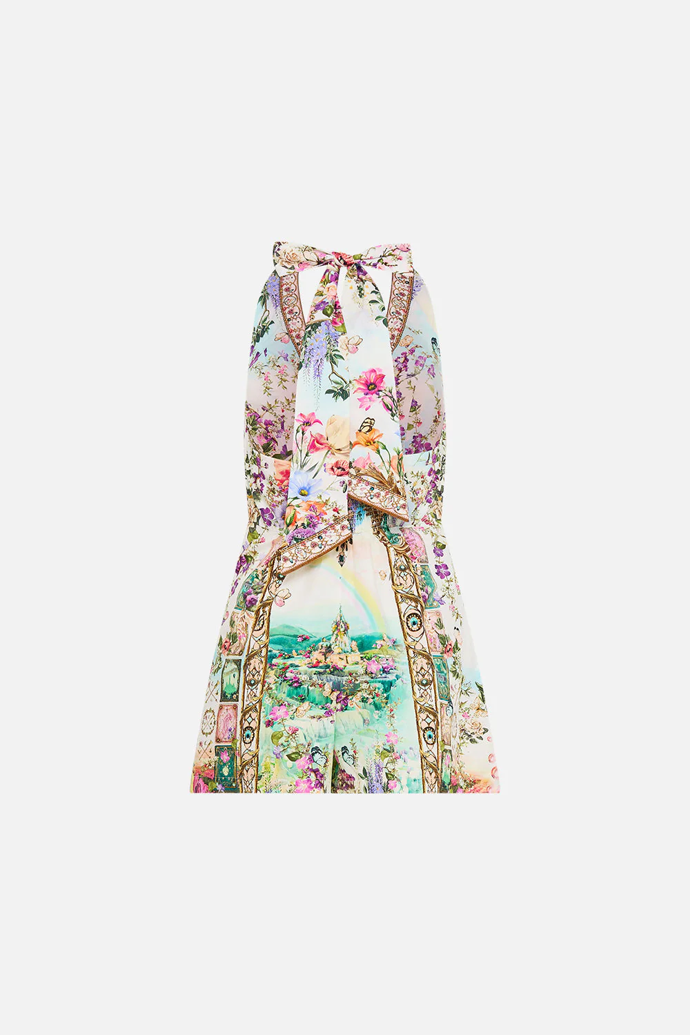 BUTTON FRONT HALTER PLAYSUIT MUNCHKINLAND - Image 7