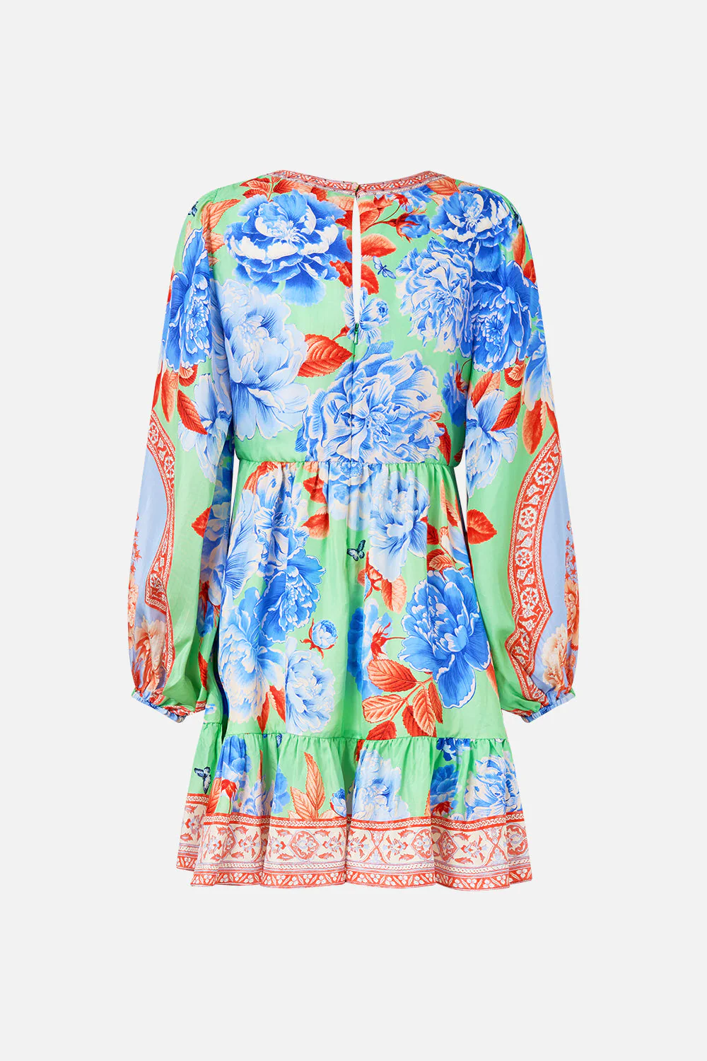 SHORT TIE FRONT BLOUSON DRESS TOPKAPI POP - Image 7