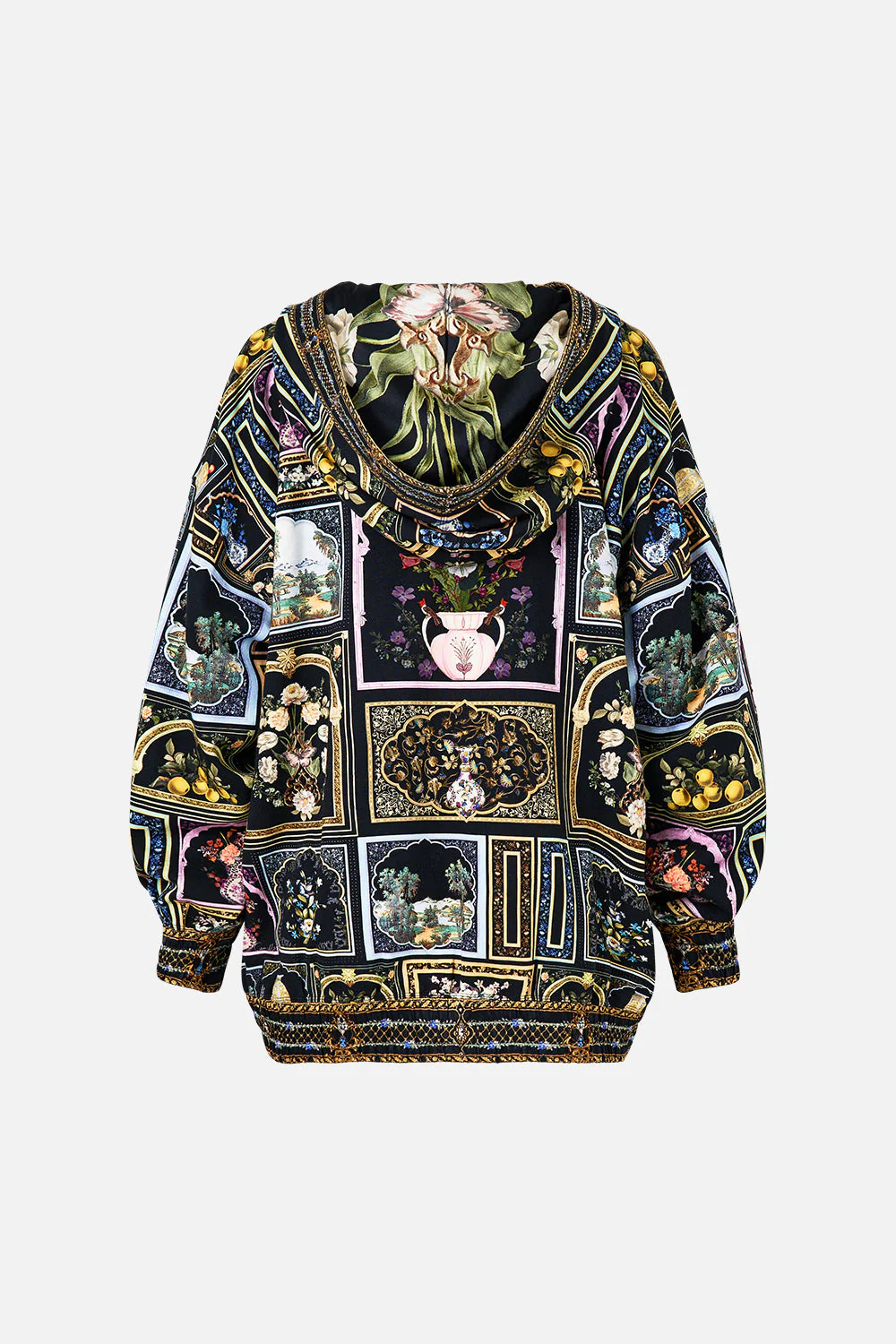 SILK HEM BAND BOYFRIEND HOODIE OTTOMAN ELEGANCE - Image 7