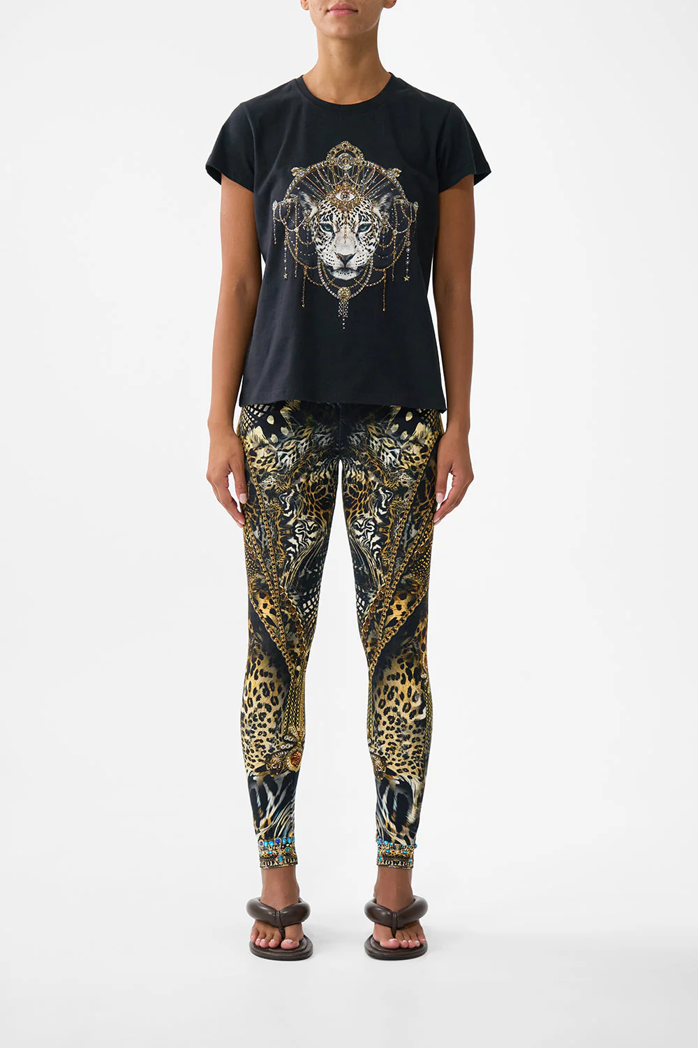 LEGGINGS FELINE FOLKLORE