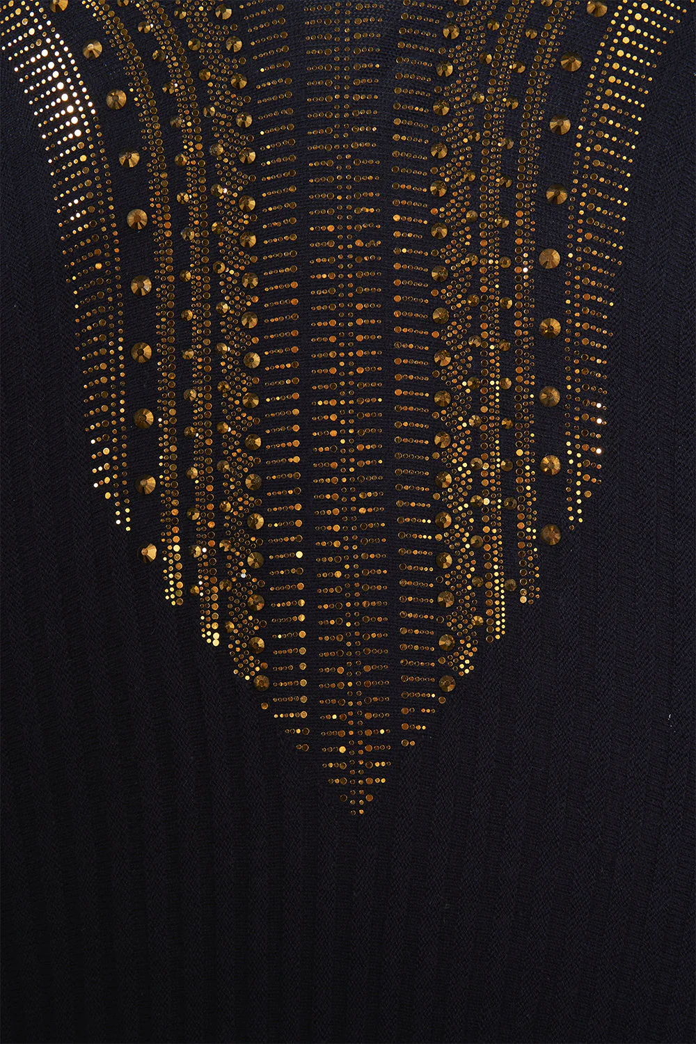 RELAXED V NECK KNIT TOP NOTES FROM THE BLUE ROOM - Image 8