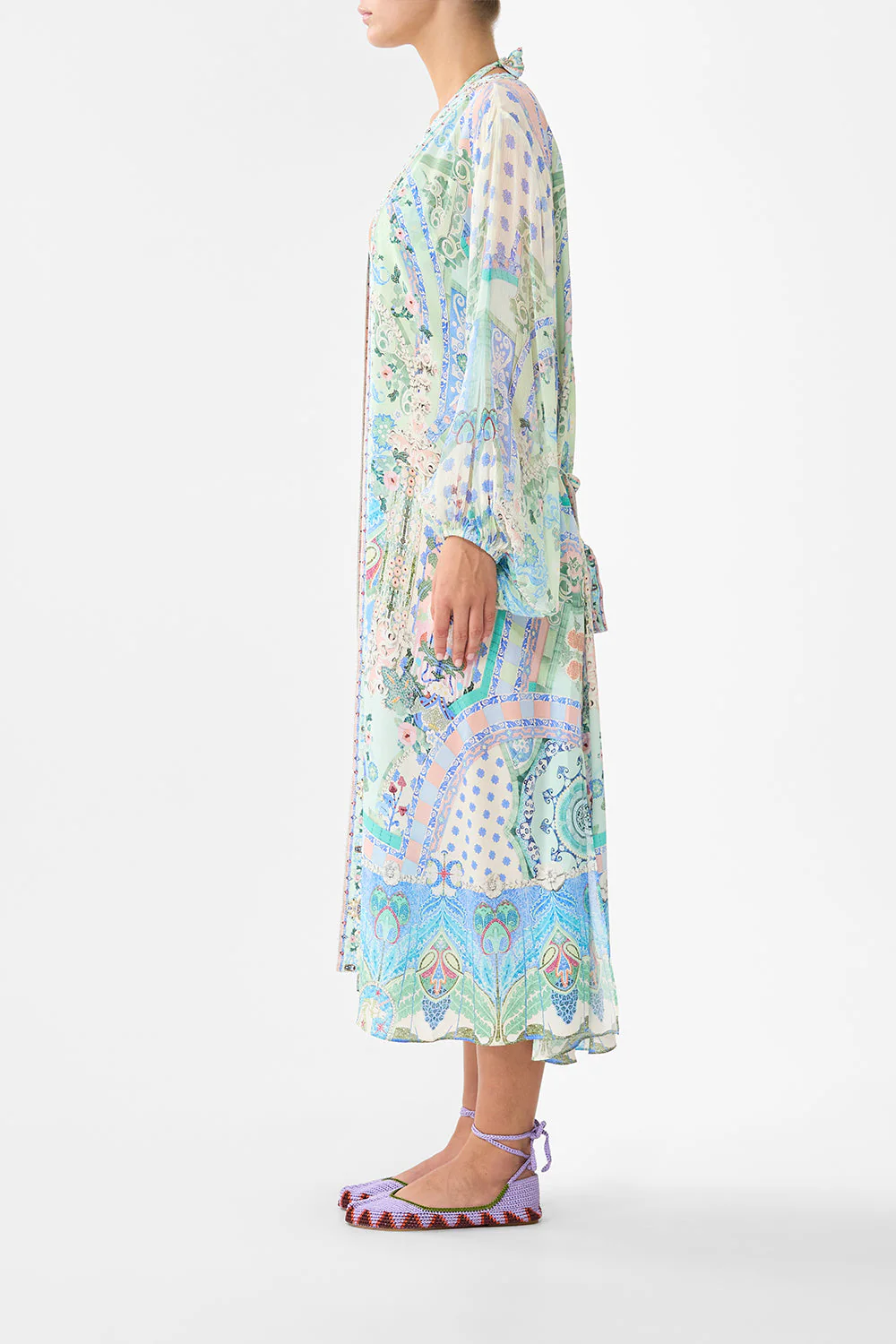 BLOUSON SLEEVE LAYER MIDSUMMER MOSAICS - Image 4
