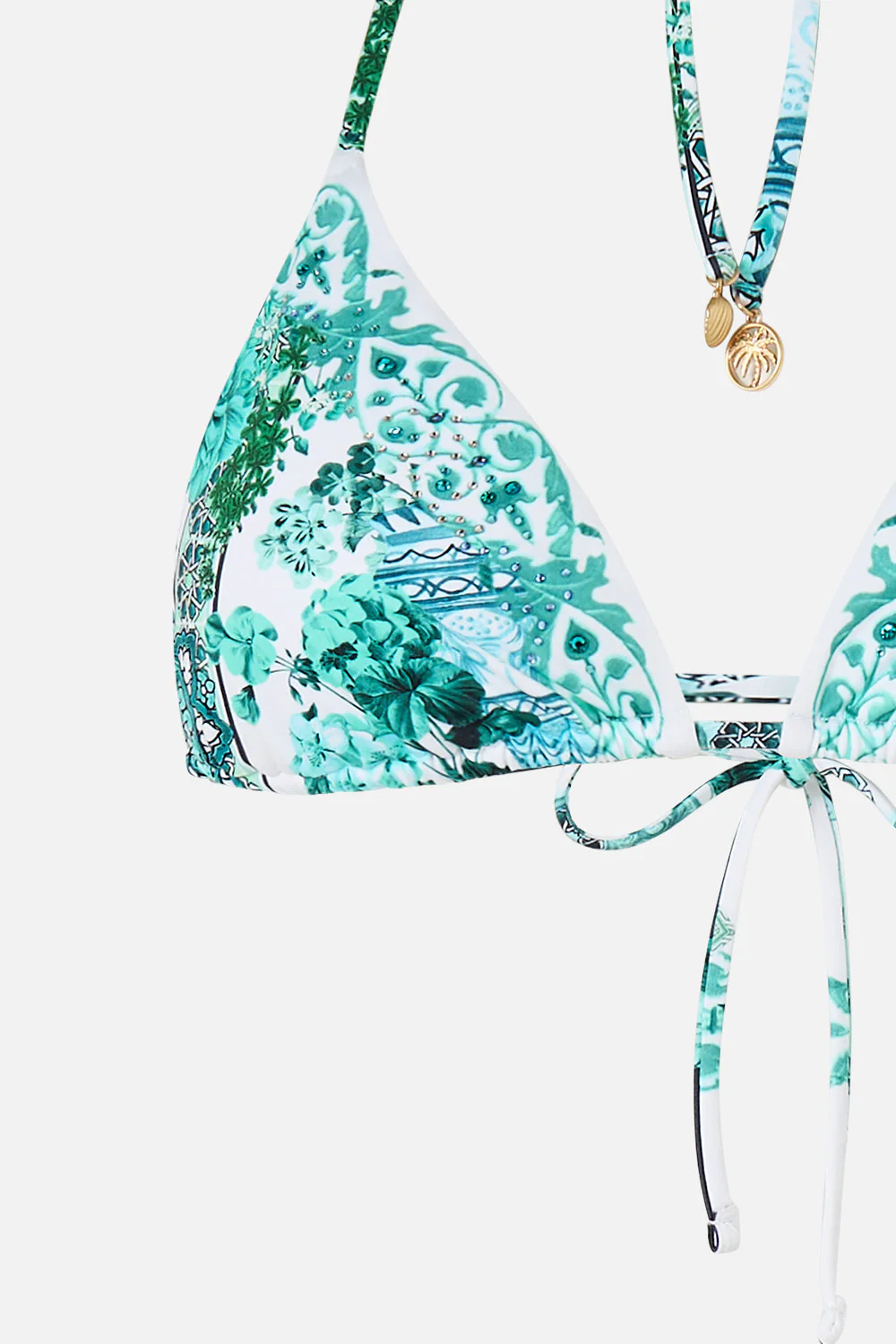 CHEEKY SLIDE TRI BIKINI SET WITH CHARMS BALEARIC BEBÉ - Image 8