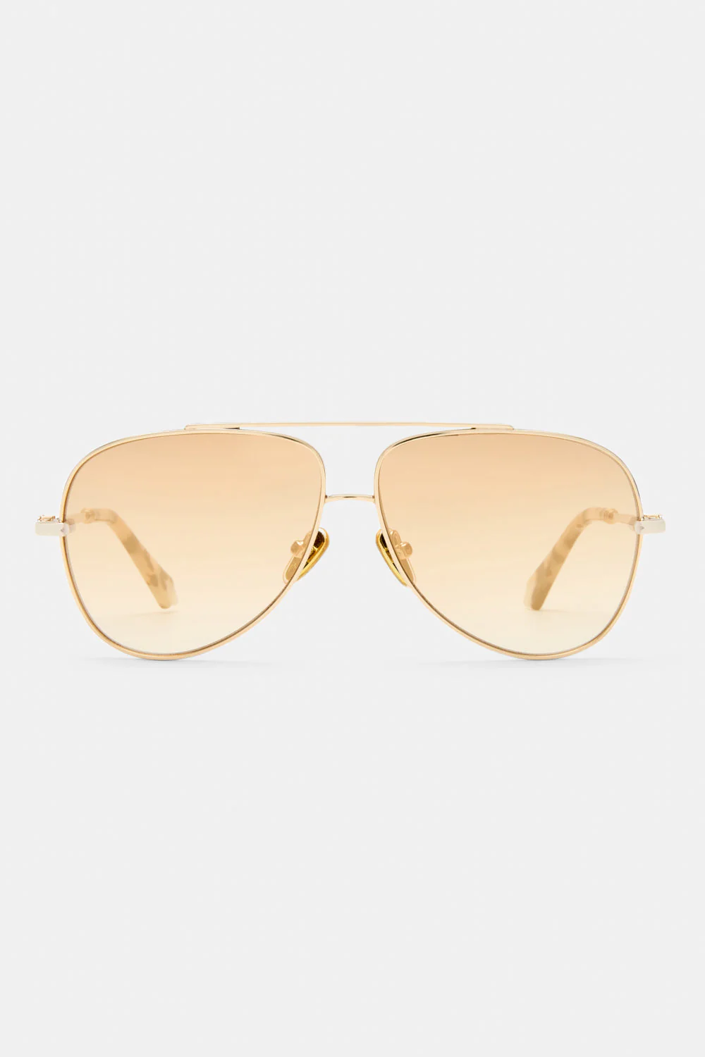 THE VOYAGE SUNGLASSES GOLD / NATURAL TORT - Image 2