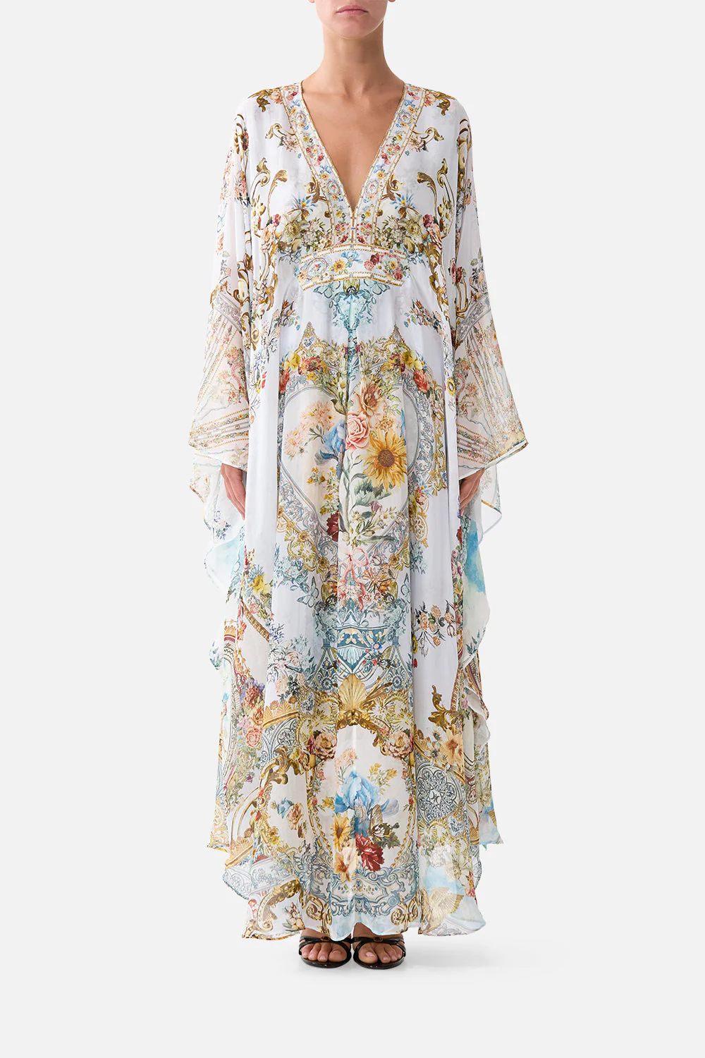 LONG KAFTAN WITH WAIST DETAIL SEVILLE SWEETHEART