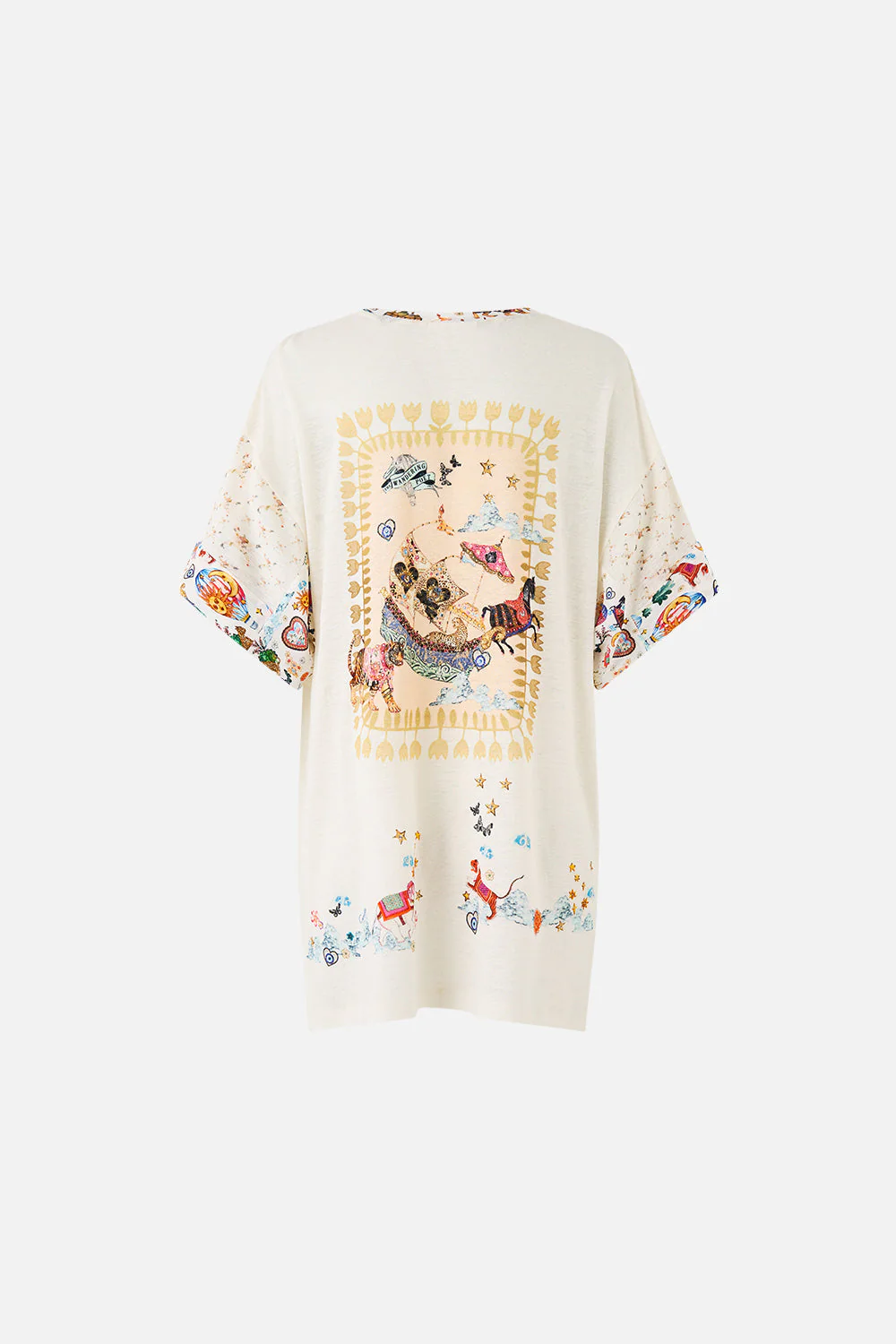 PANELLED SIDE SPLIT TEE KAPADOKYA KITSCH - Image 6