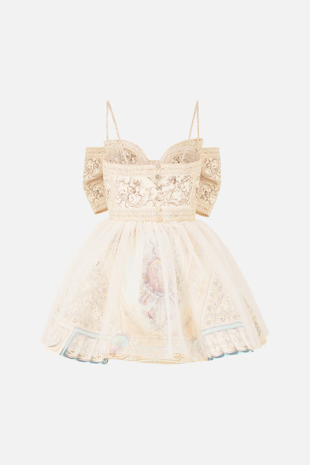 SHORT DRESS WITH BOW DETAIL A BELOVED BOUDOIR - Image 6
